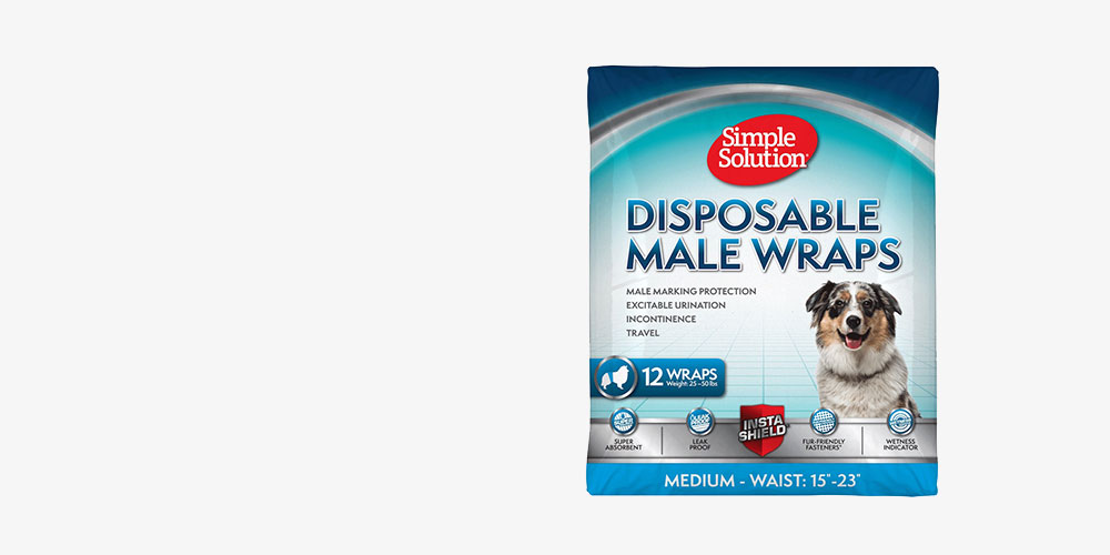 Simple Solution Male Dog Wraps